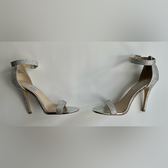 Steve Madden Rhinestone Strappy Herls - Picture 1 of 4